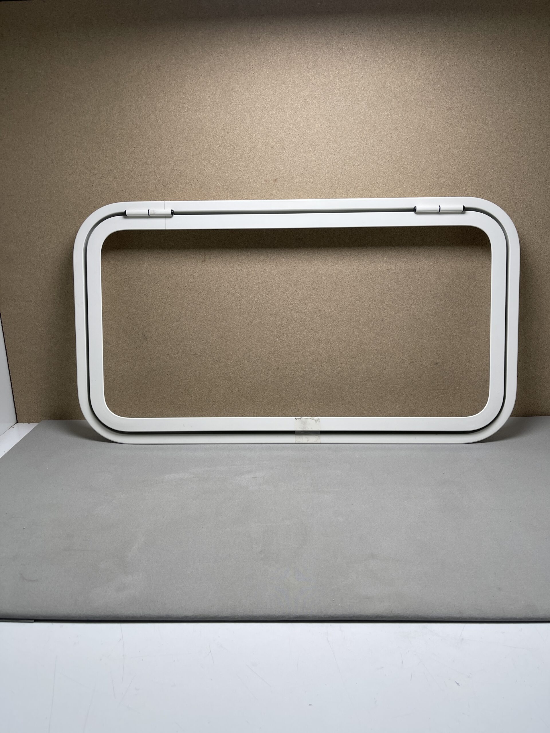 Alu-Klappenrahmen für Serviceklappe 800x430mm weiß