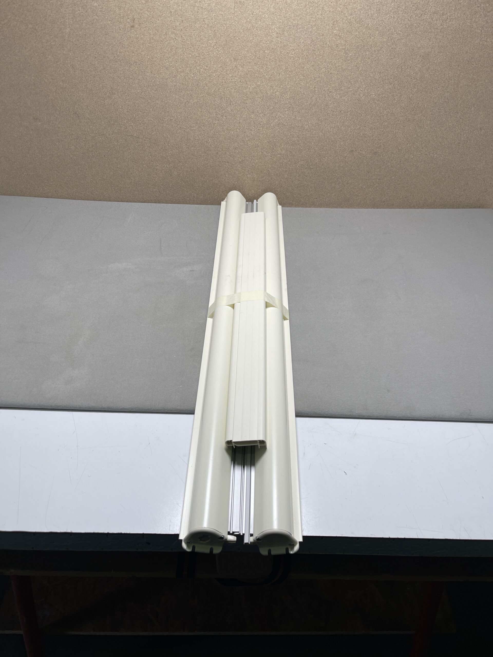 Dometic Mini-Doppelkassettenrollo 750x540mm RAL 1013 weiß