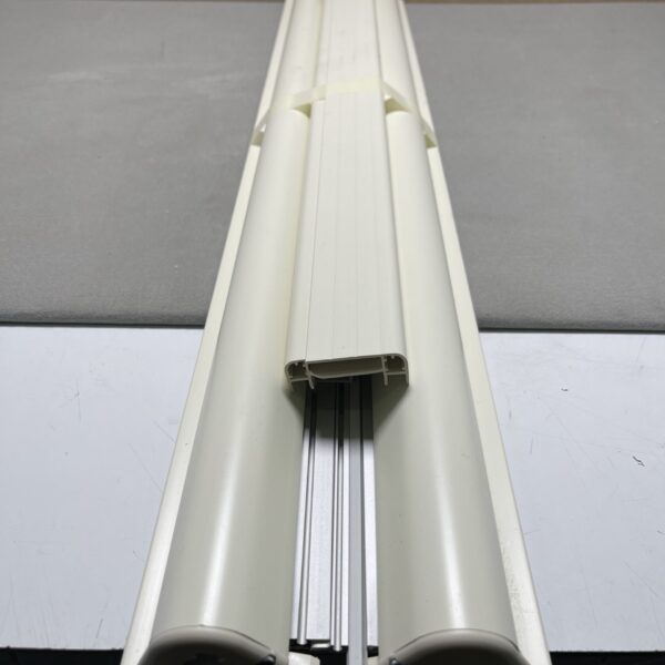 Dometic Mini-Doppelkassettenrollo 750x540mm RAL 1013 weiß