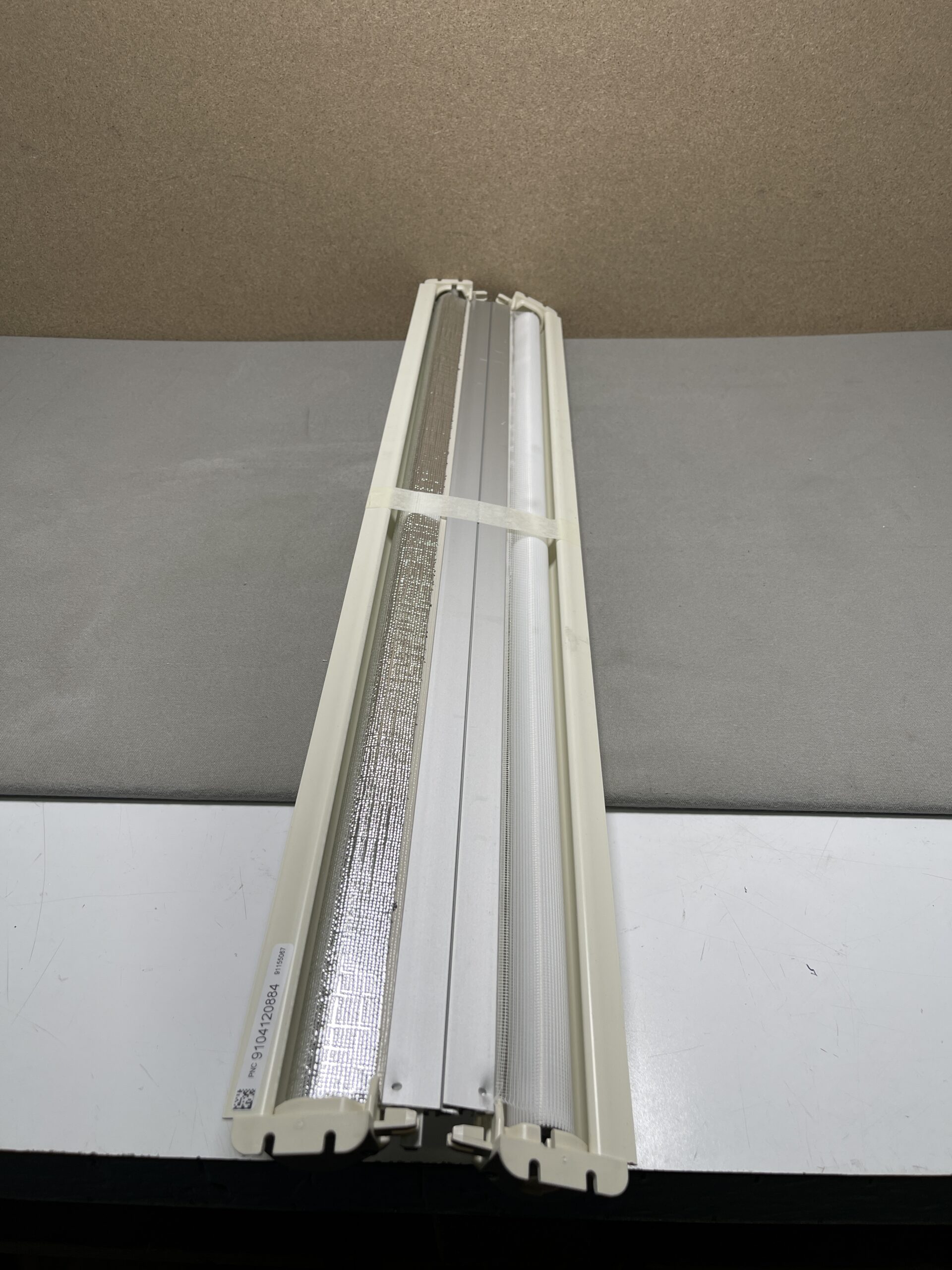 Dometic Mini-Doppelkassettenrollo 750x540mm RAL 1013 weiß