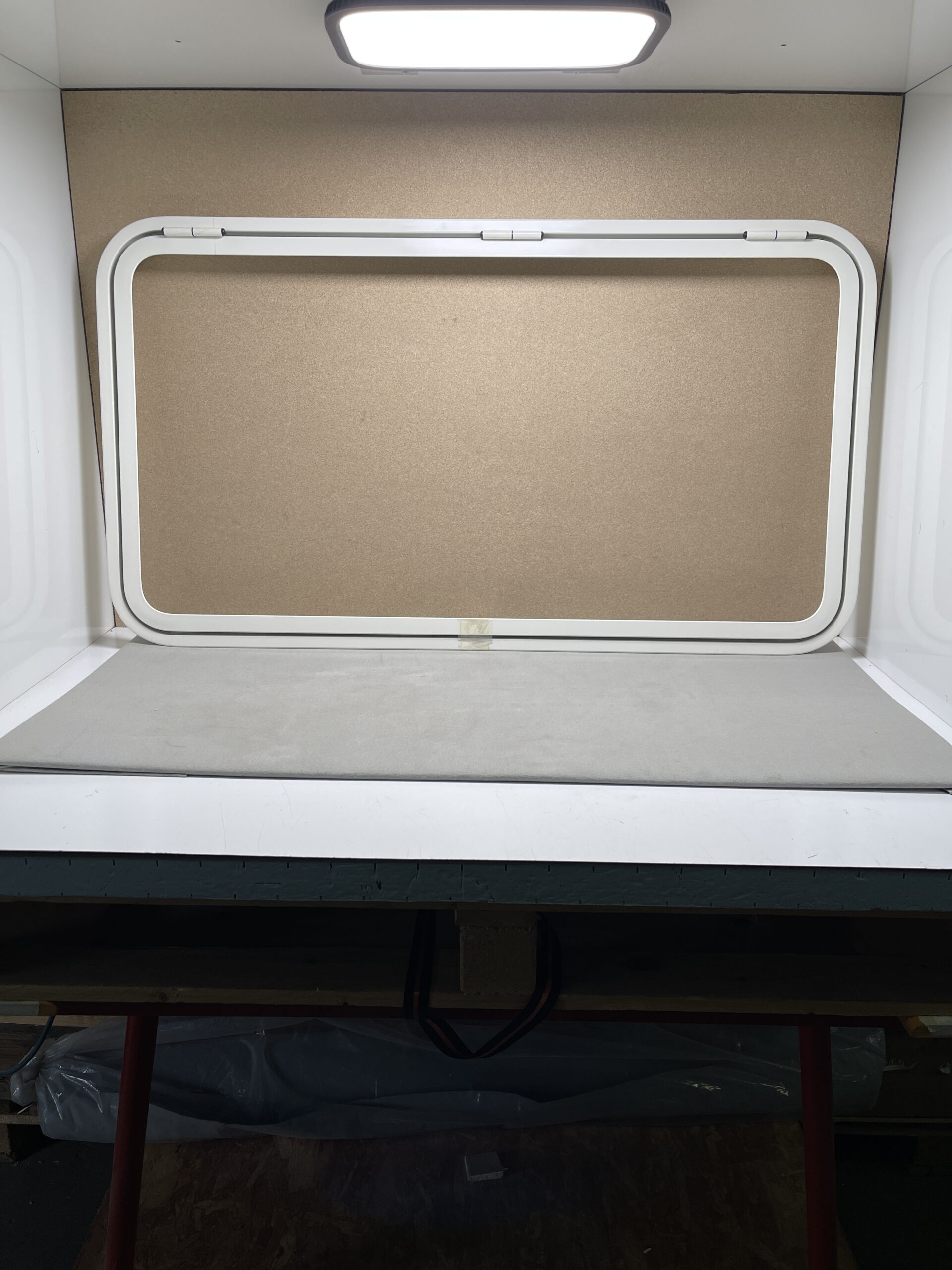 Mekuwa Alu-Klappenrahmen für Serviceklappe 1100x600mm weiß