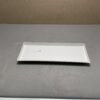 Plastikschale weiß (Galleno Plastica) 14,5 x 35,5 cm