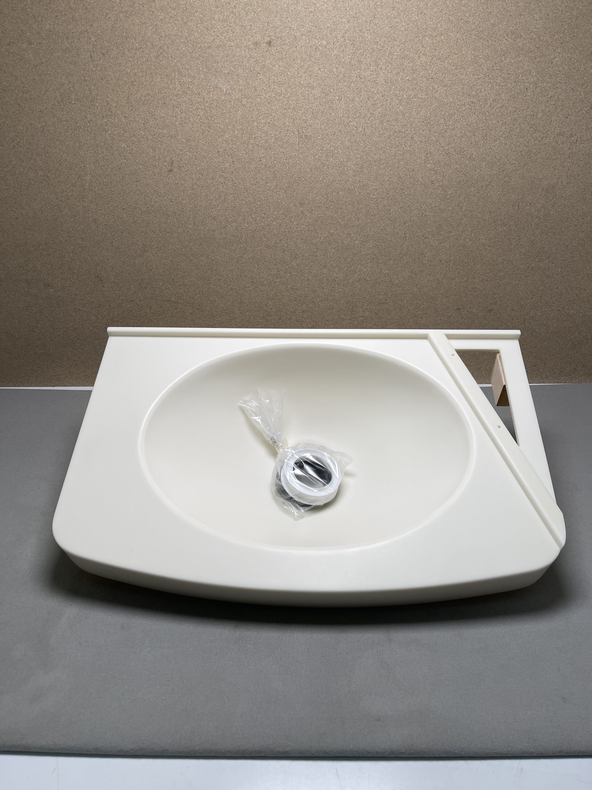 Waschbecken Mineralstoff weiß