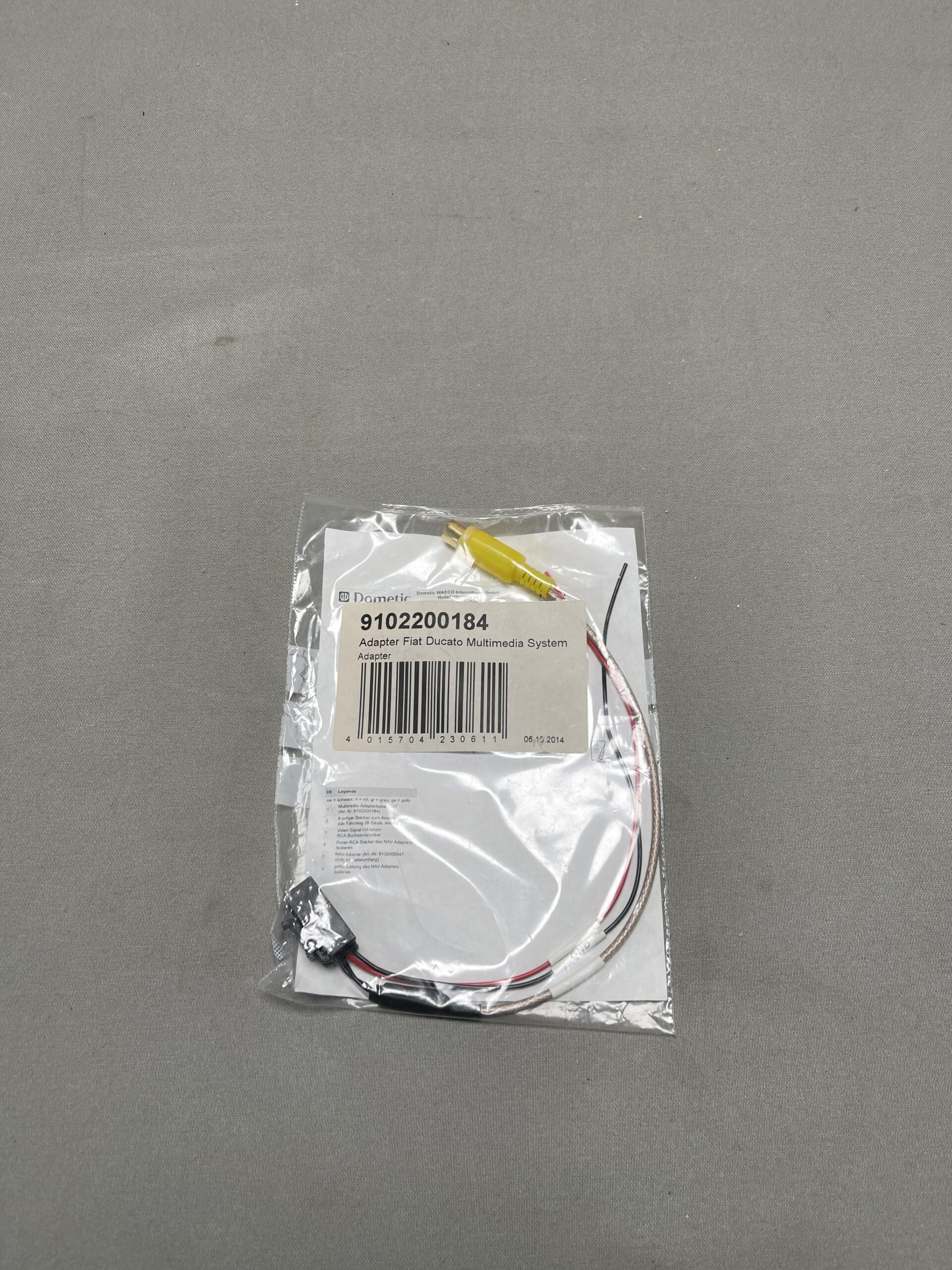 Dometic Adapter für Rückfahrkamera Fiat Ducato Multimedia System