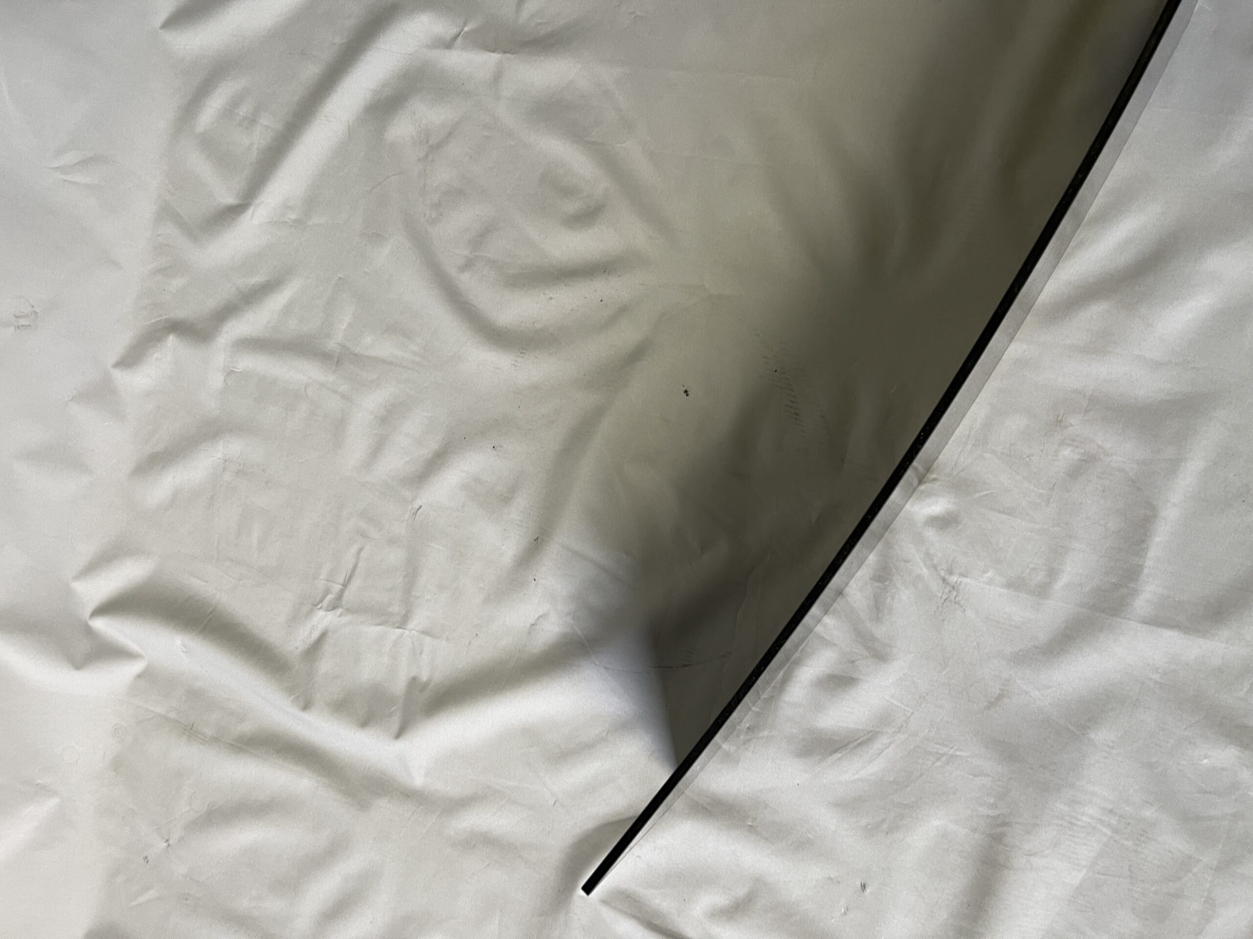 Götzmann Blende gebogen schwarz 52 x 15 cm