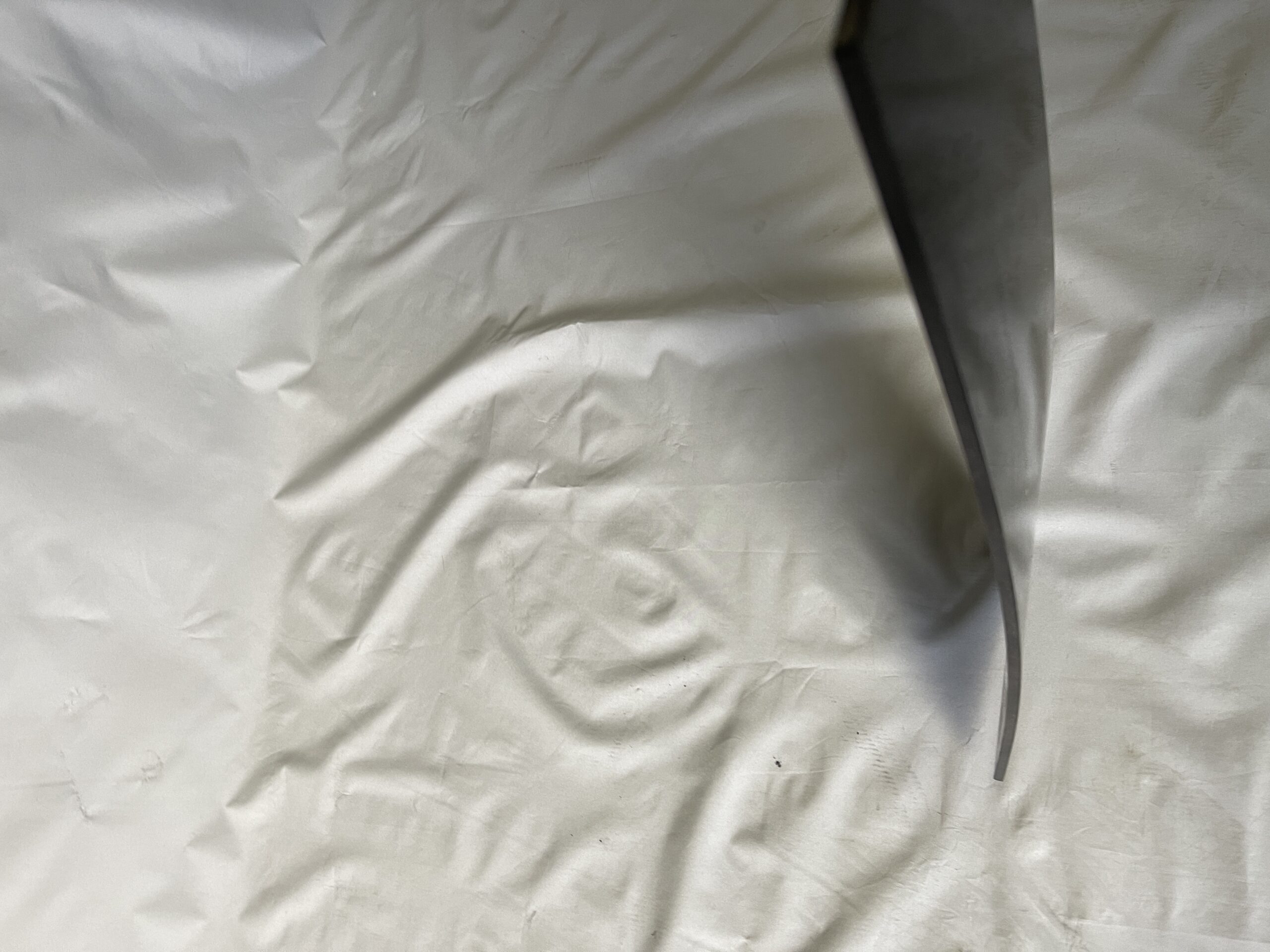 Götzmann Blende gebogen schwarz 52 x 15 cm