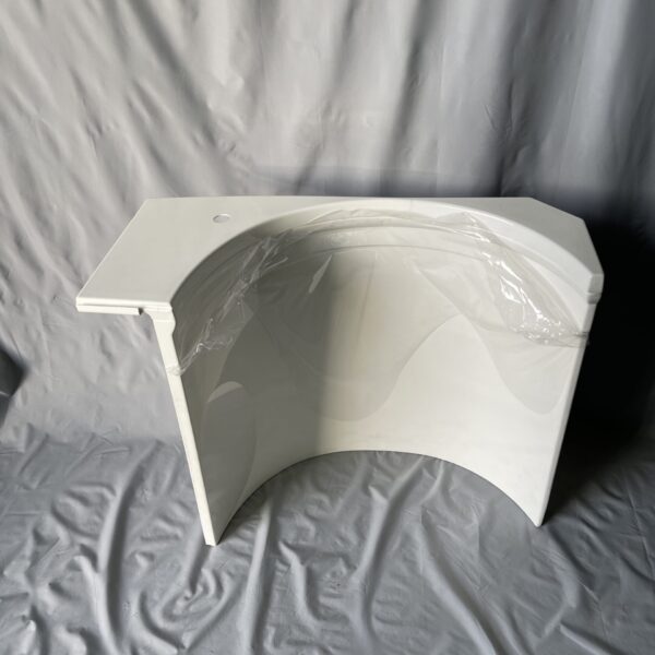 Galleno Plastica Eckbereich Waschraum weiß