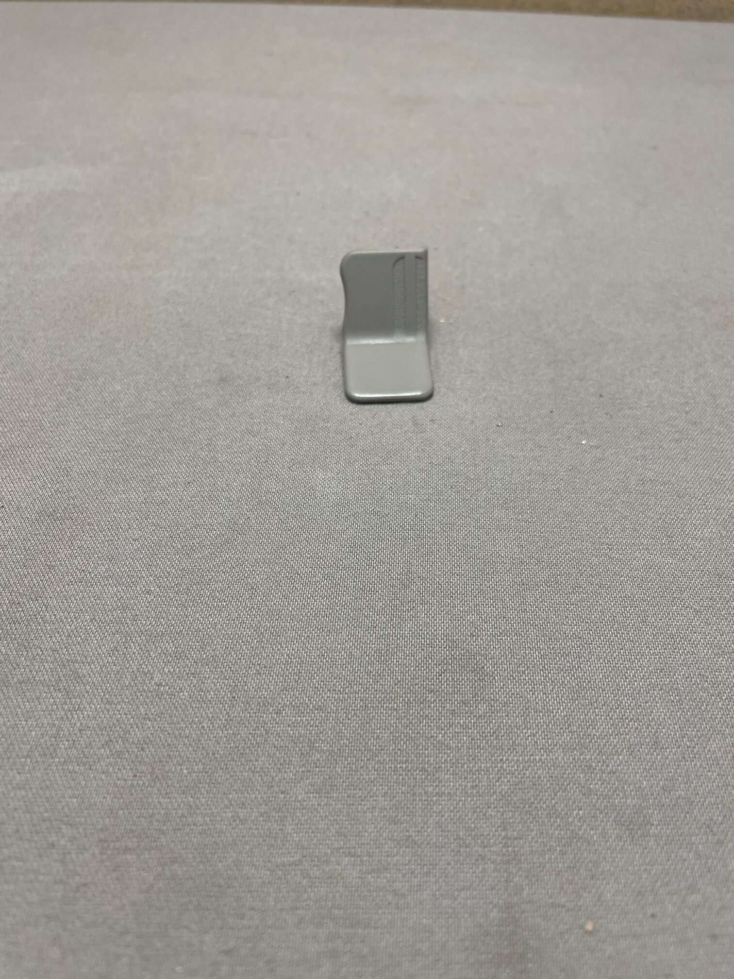 Kühlschrankverriegelung Verschluss halb, grau