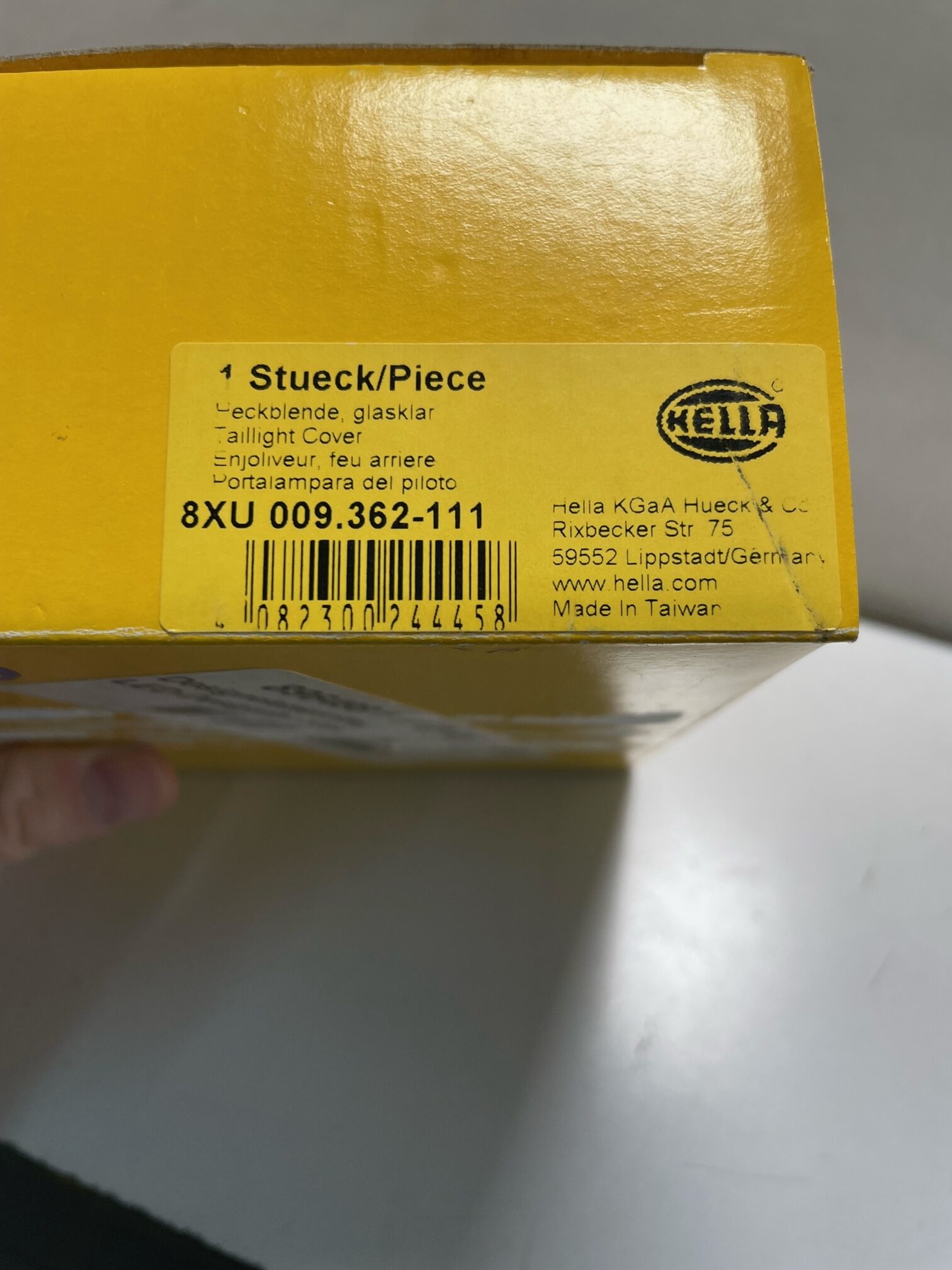 Designerelement LED Ring von Hella