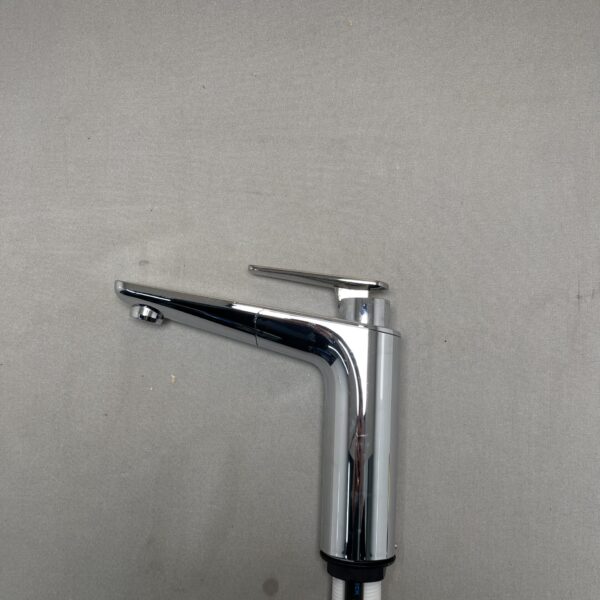 Wasserhahn verchromt mit Anschlussschläuchen, für Wohnmobil