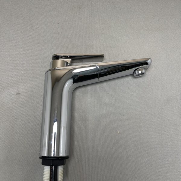 Wasserhahn verchromt mit Anschlussschläuchen, für Wohnmobil