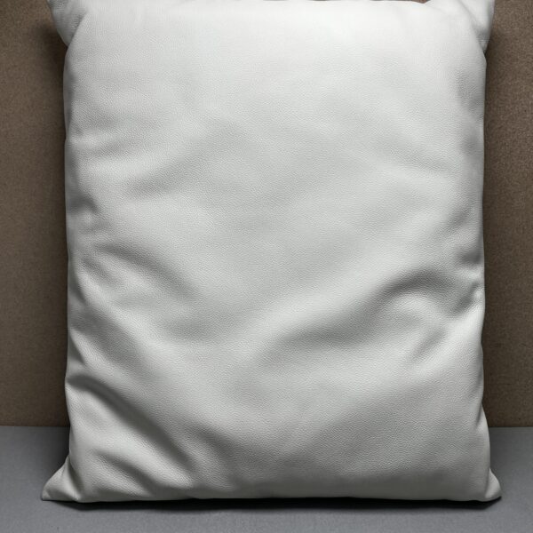 Niesmann & Bischoff Echtlederkissen mit Klett creme 50x58cm