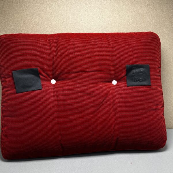 Niesmann & Bischoff Kissen rot Strukturstoff 66x48 cm