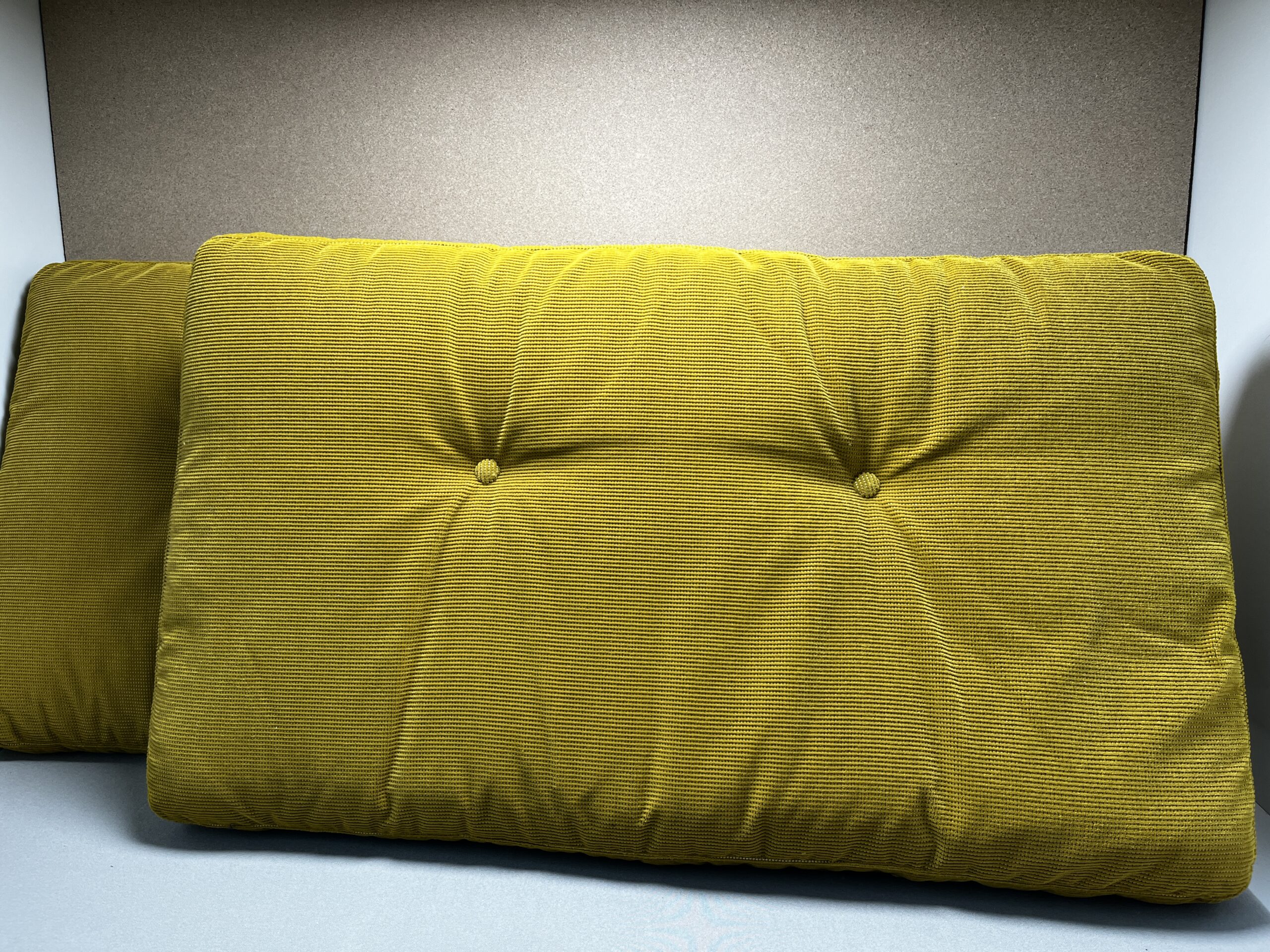 Niesmann & Bischoff Kissenset Arto 64Gl/74E Klassik Senfgelb