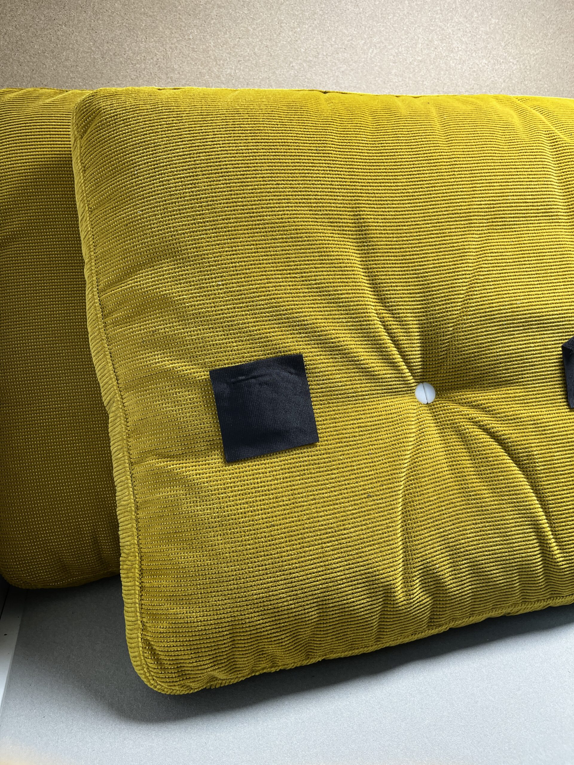 Niesmann & Bischoff Kissenset Arto 64Gl/74E Klassik Senfgelb