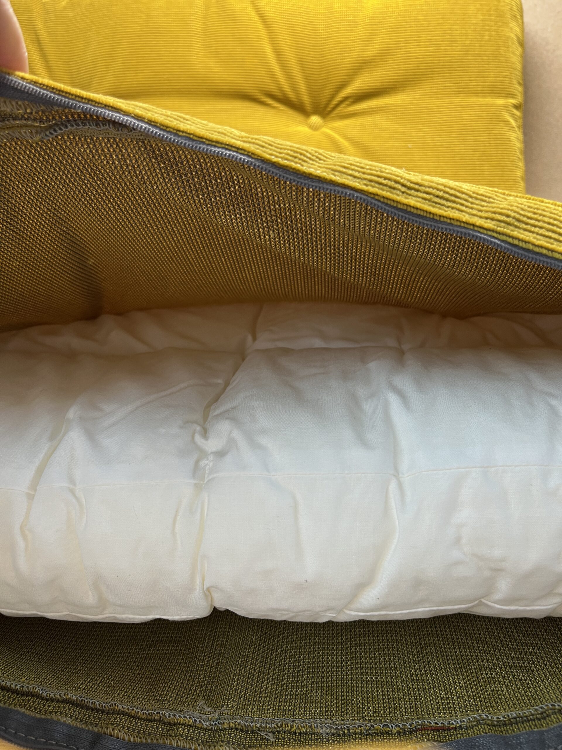 Niesmann & Bischoff Kissenset Arto 64Gl/74E Klassik Senfgelb