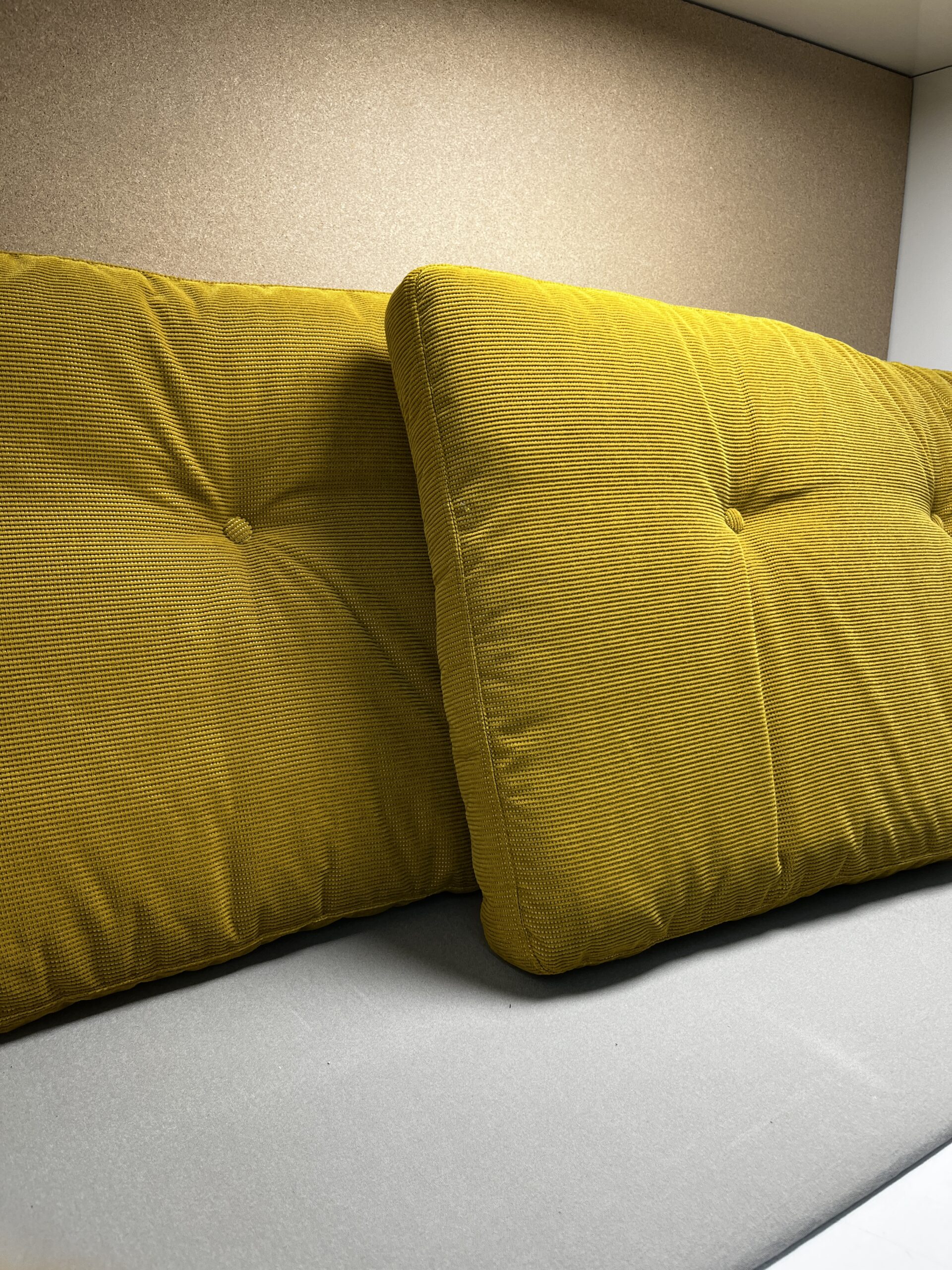 Niesmann & Bischoff Kissenset Arto 64Gl/74E Klassik Senfgelb