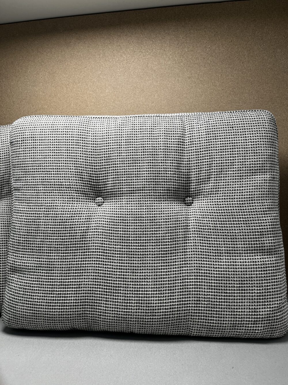 Niesmann & Bischoff Kissenset schwarz weiß Strukturstoff 60x47cm