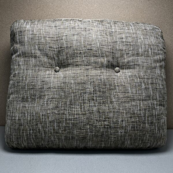 Niesmann & Bischoff Kissen braun beige Strukturstoff 60x50x18/11cm