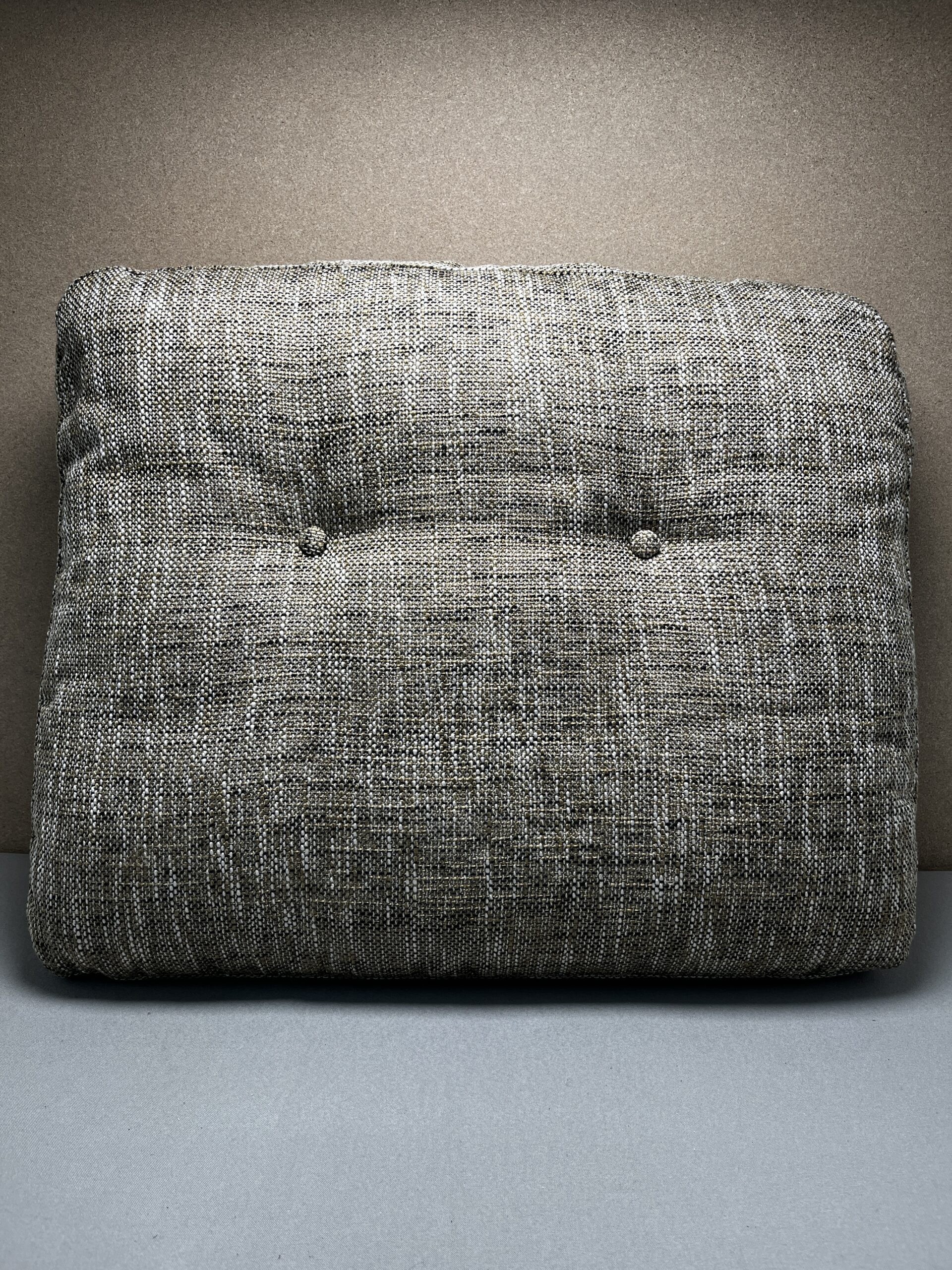 Niesmann & Bischoff Kissen braun beige Strukturstoff 60x50x18/11cm