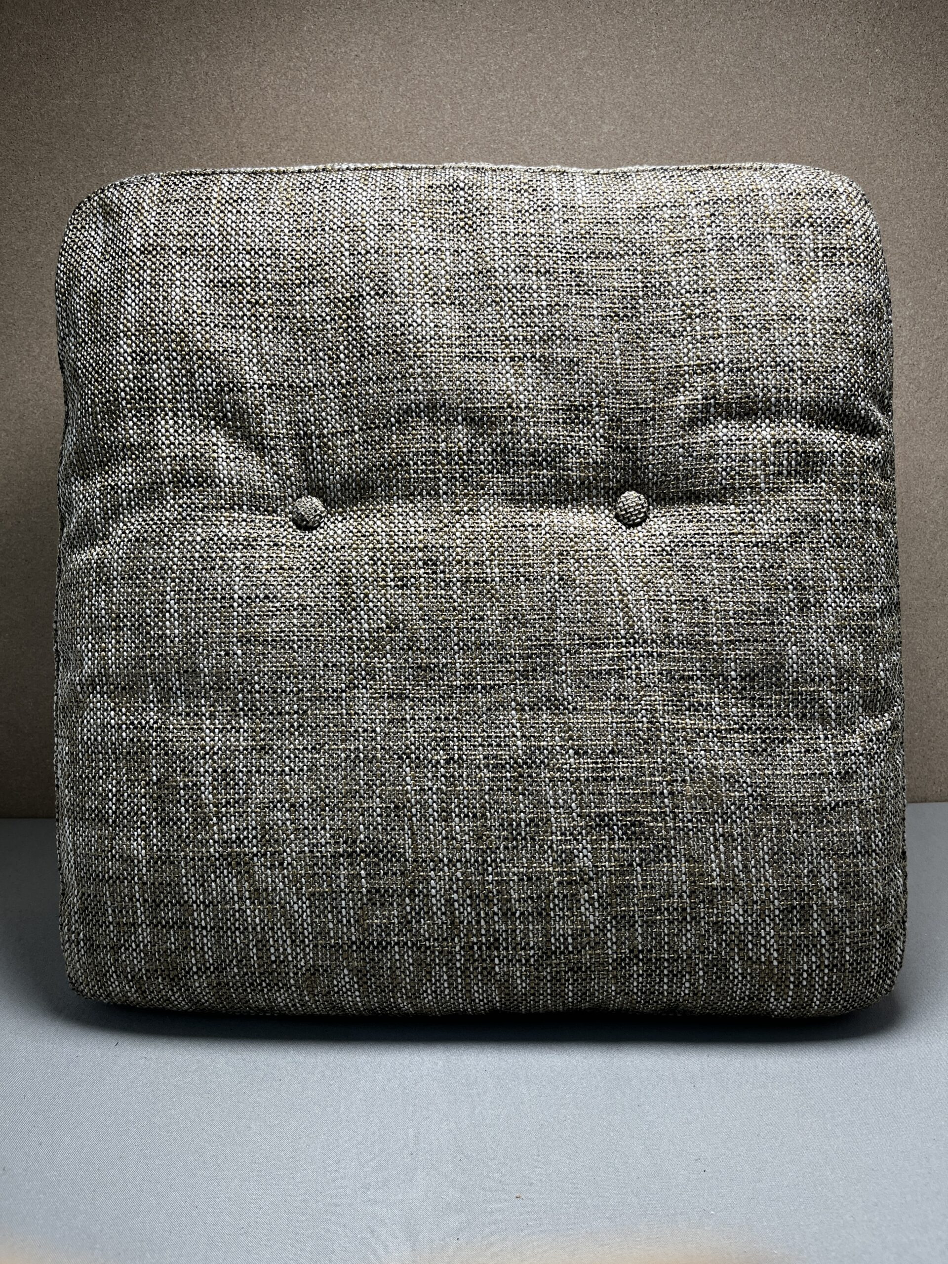 Niesmann & Bischoff Kissen braun beige Strukturstoff 50x50x18/8cm