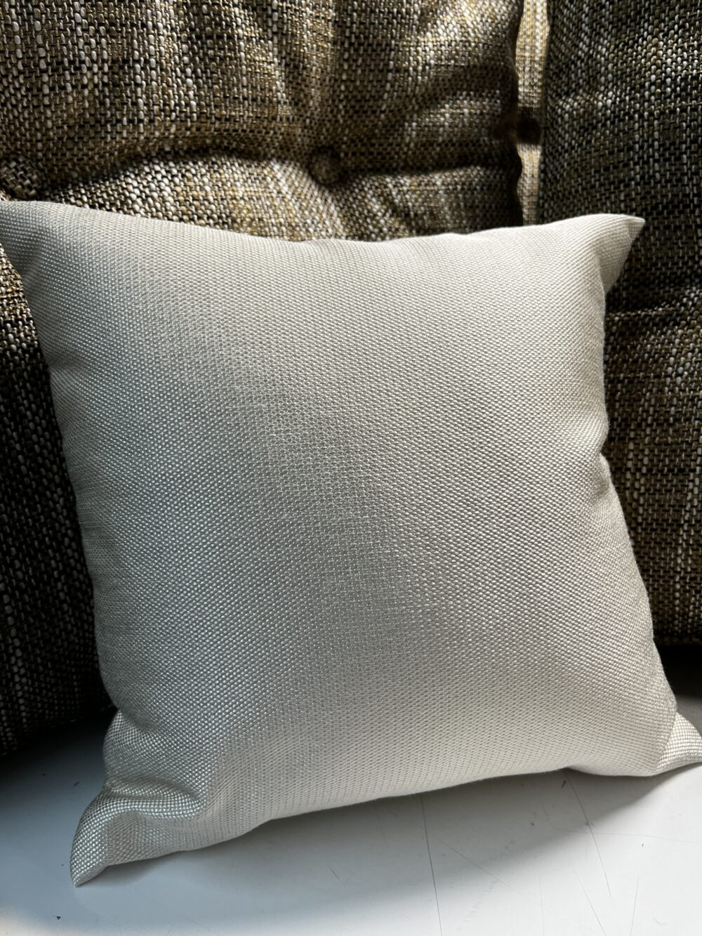 Niesmann & Bischoff Kissenset Arto 88EK Klassik braun beige Strukturstoff