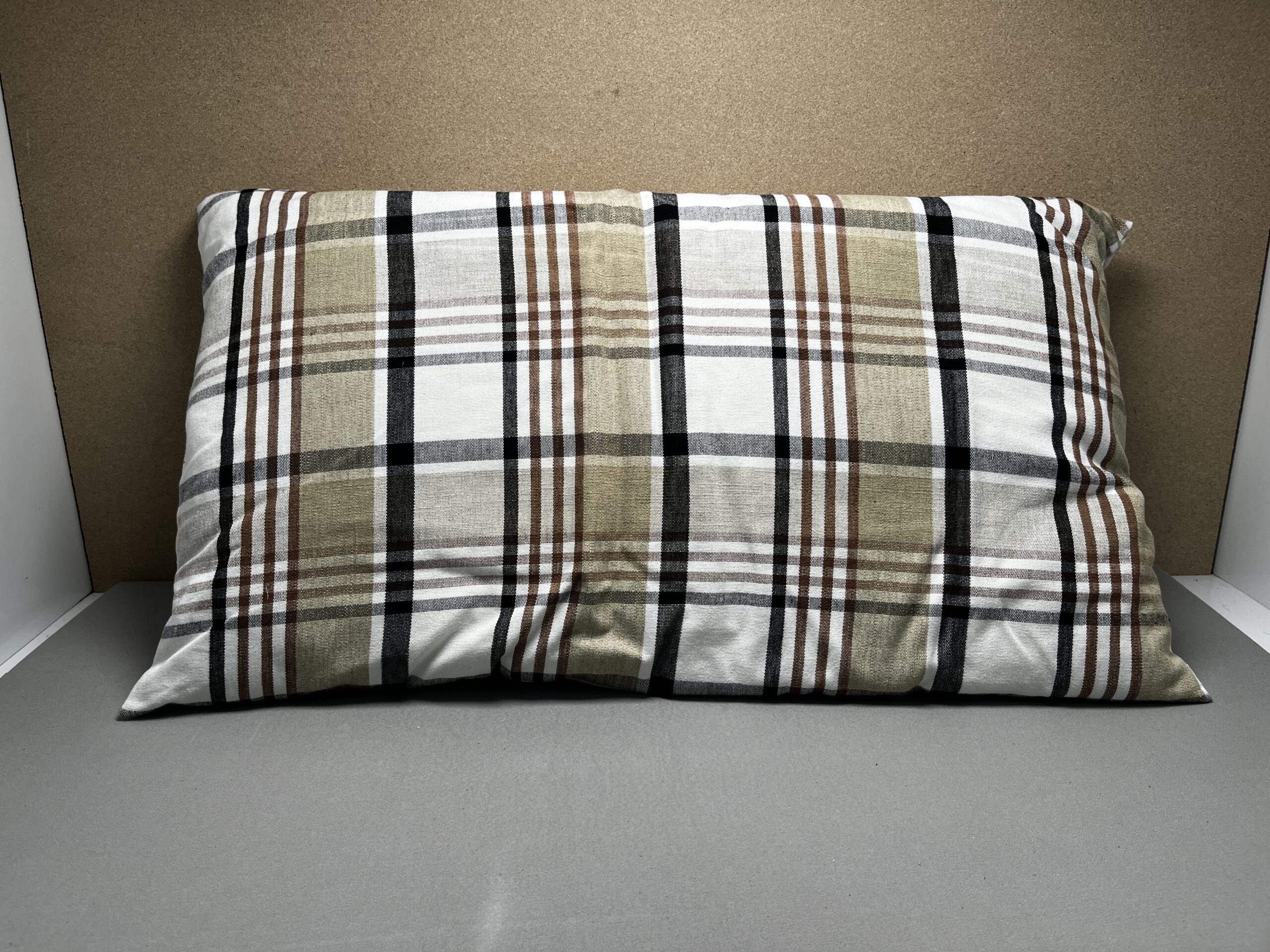 Niesmann & Bischoff Kissenset kariert Tartan beige braun schwarz