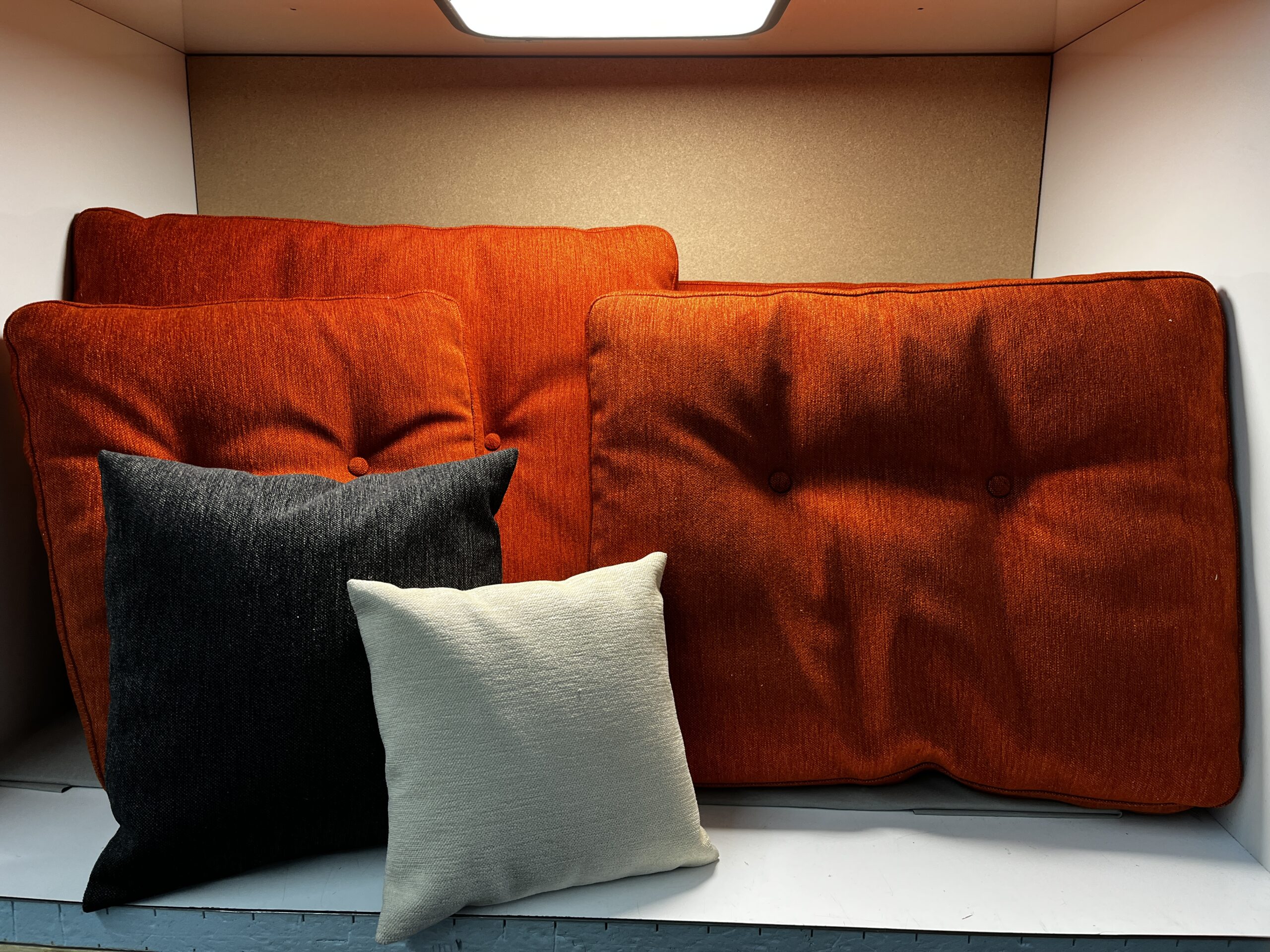 Niesmann & Bischoff Kissenset Orange mit Zierkissen