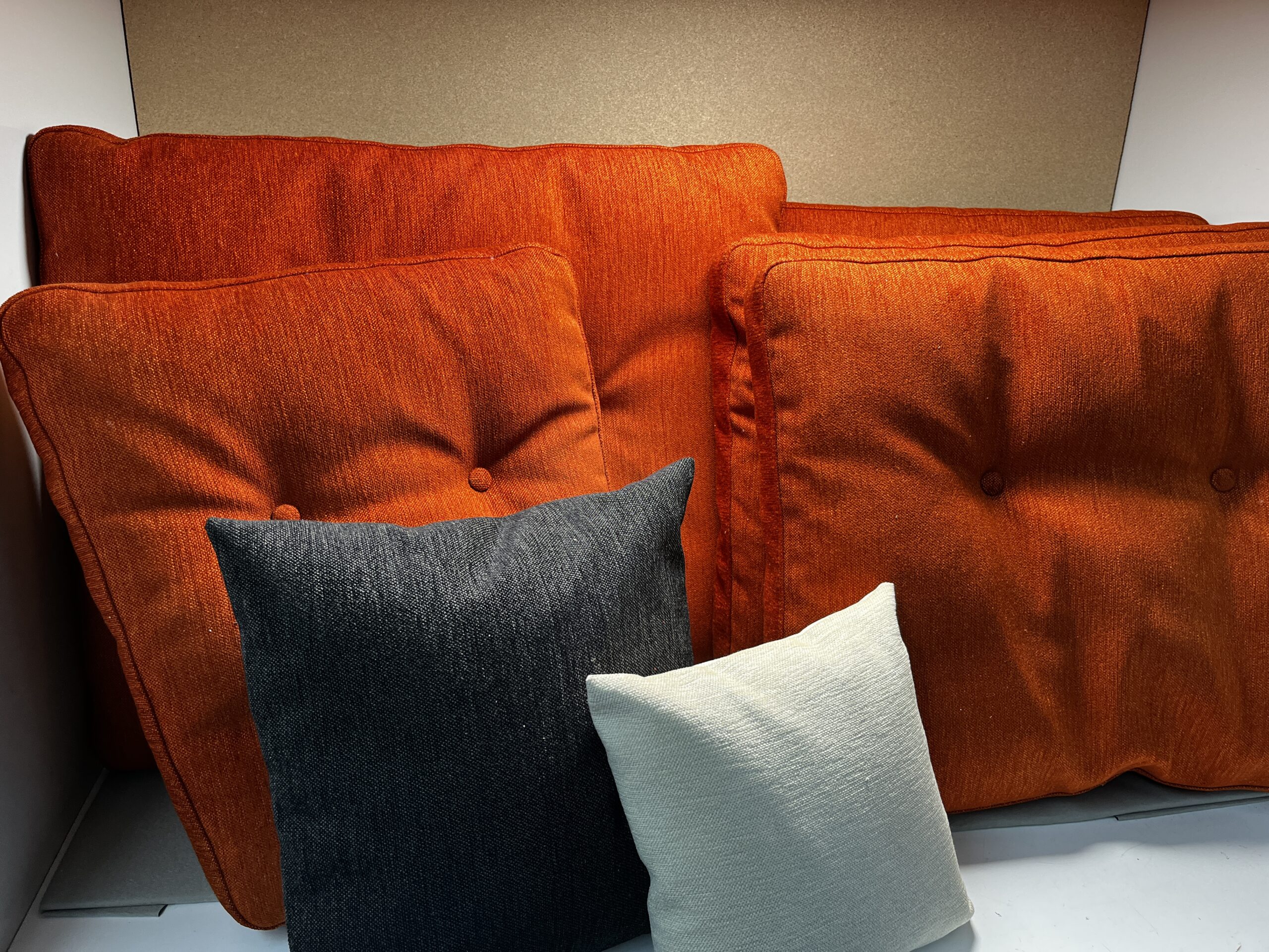 Niesmann & Bischoff Kissenset Orange mit Zierkissen