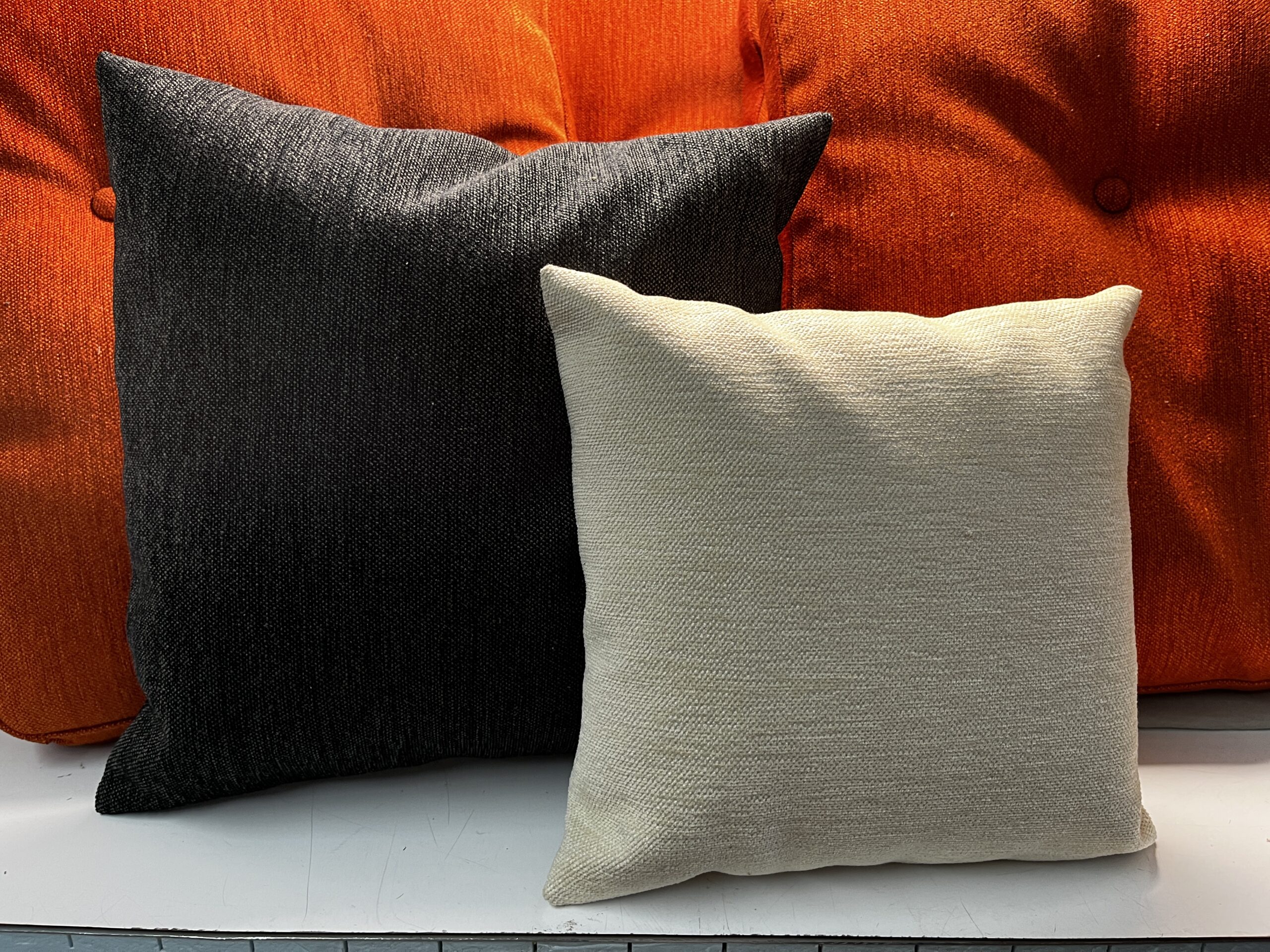 Niesmann & Bischoff Kissenset Orange mit Zierkissen