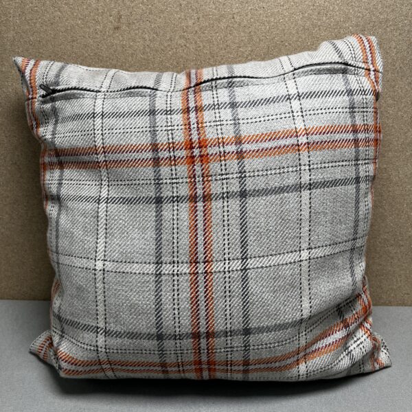 Niesmann & Bischoff Kissen Zierkissen kariert Tartan Hellgrau Weiß Apfelgrün 38x38cm