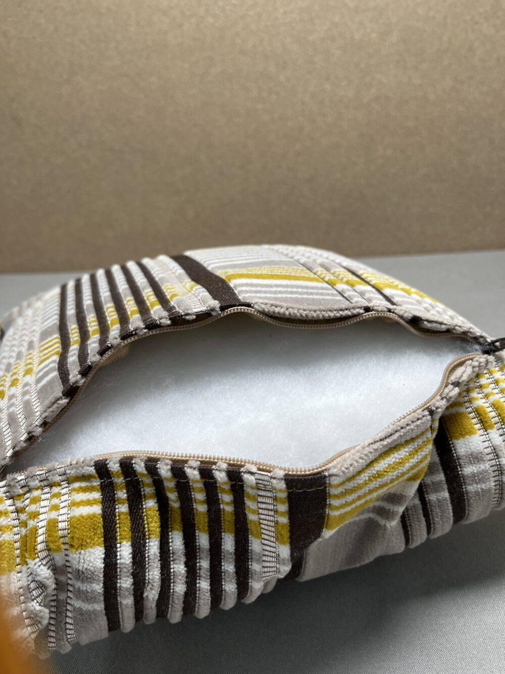 Niesmann & Bischoff Kissen Zierkissen kariert Tartan Hellgrau Weiß Apfelgrün 38x38cm