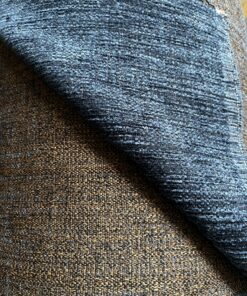 Meterware Polsterstoff Möbelstoff braun blau Breite 140cm 10 Meter