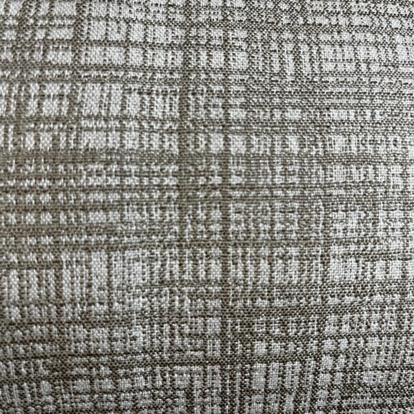 Meterware Polsterstoff Möbelstoff creme beige gemustert 10 Meter