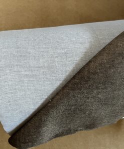 Tecon Malta Col. 101 AtacamaMeterware Polsterstoff Dekostoff braun hellgrau Breite 140cm 10 Meter