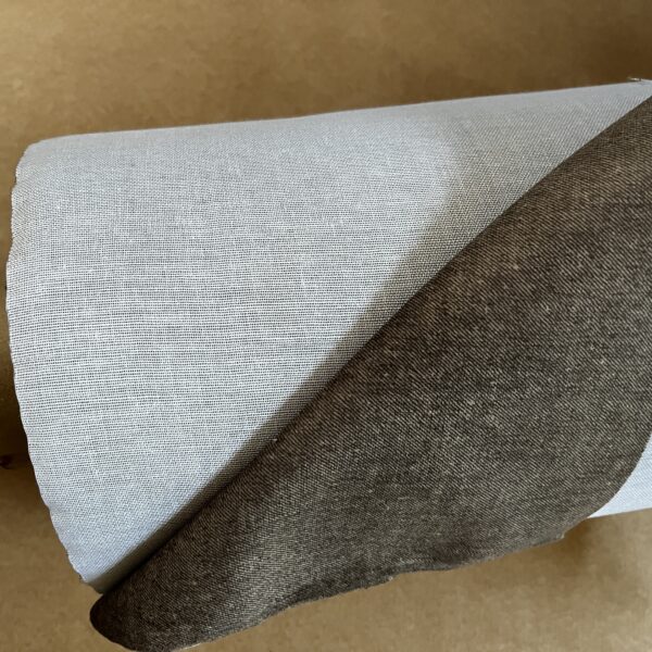 Tecon Malta Col. 101 AtacamaMeterware Polsterstoff Dekostoff braun hellgrau Breite 140cm 10 Meter