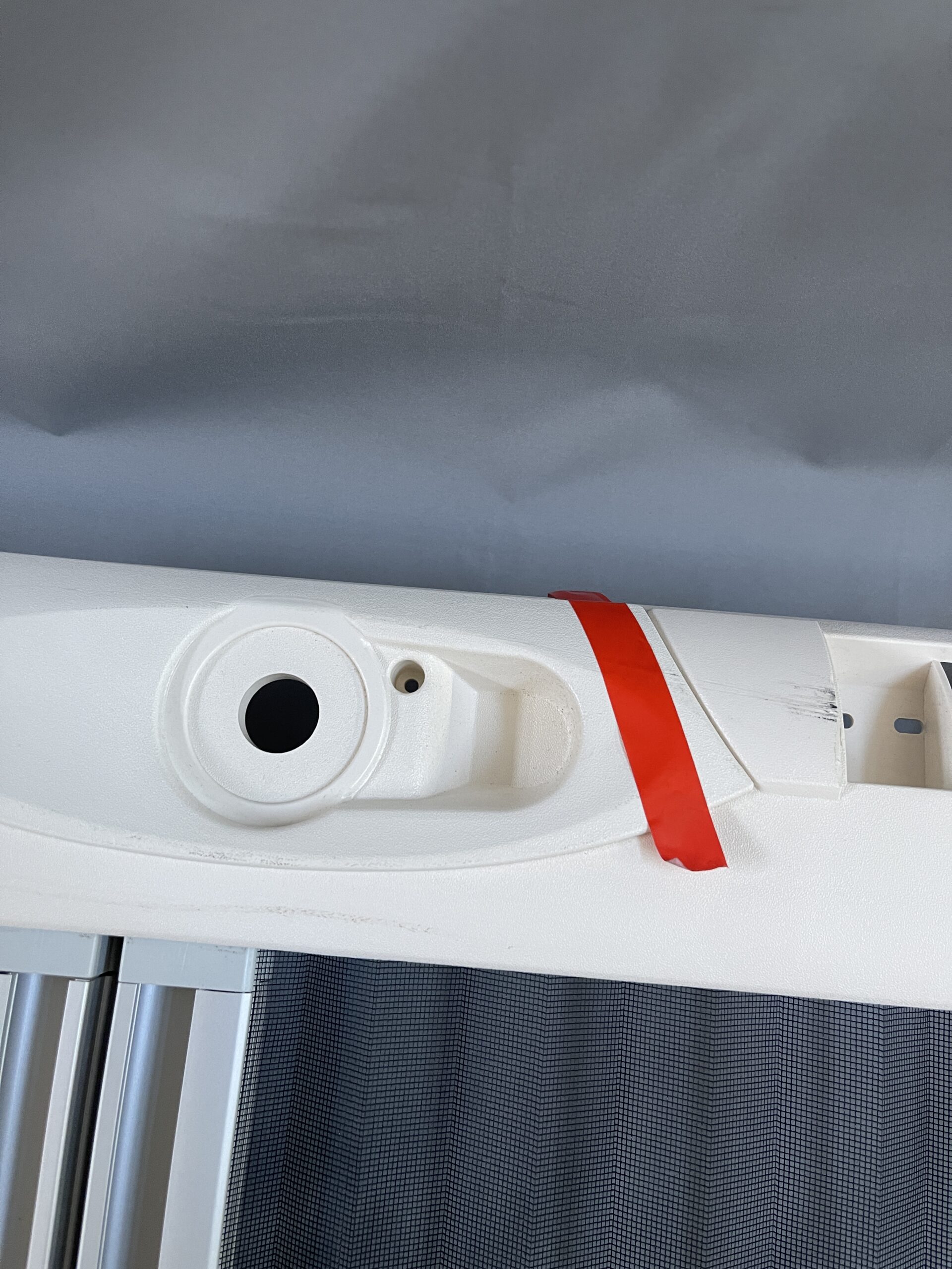 Dometic  Innenrahmen für Heki 3 Dachhaube ohne Kurbel, Gitter, Schrauben