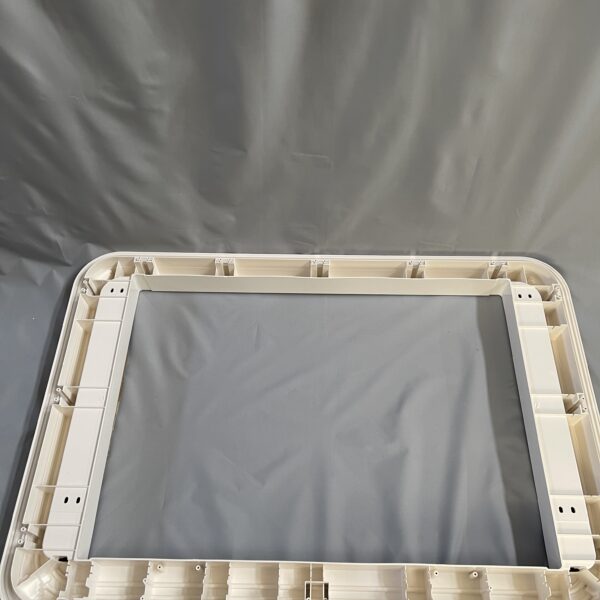 Dometic Heki 3 Außenrahmen für Dachhaube ohne Anbauteile RAL9001