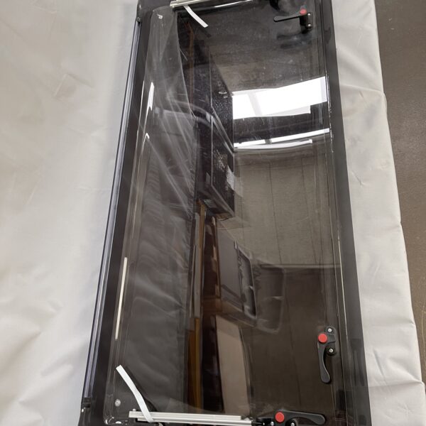 Ersatzscheibe Ausstellfenster 1000x430 schwarz getönt