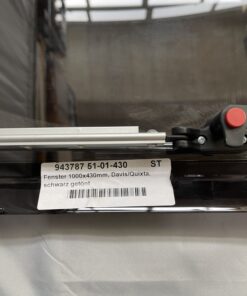 Ersatzscheibe Ausstellfenster 1000x430 schwarz getönt