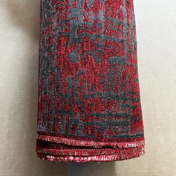 Meterware Polsterstoff Dekostoff gestreift taupe creme Breite 140cm 10 Meter