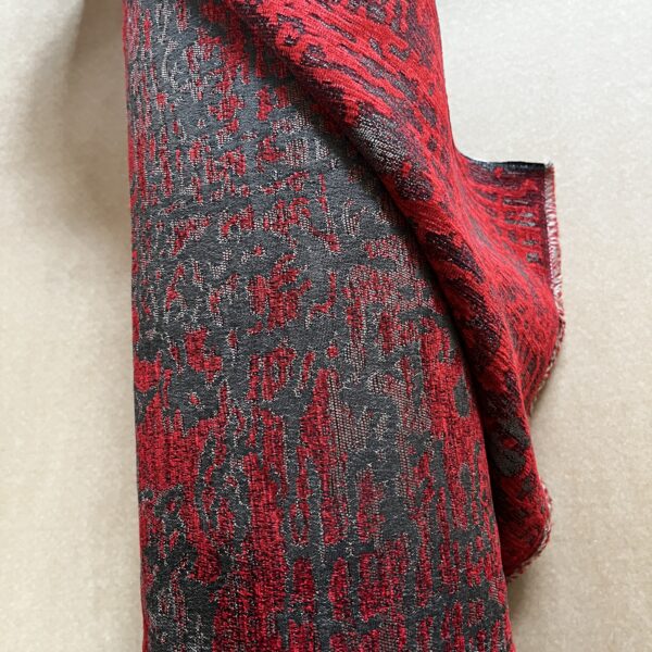 Meterware Polsterstoff Dekostoff gestreift taupe creme Breite 140cm 10 Meter