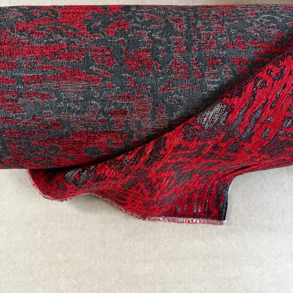 Meterware Polsterstoff Dekostoff gestreift taupe creme Breite 140cm 10 Meter