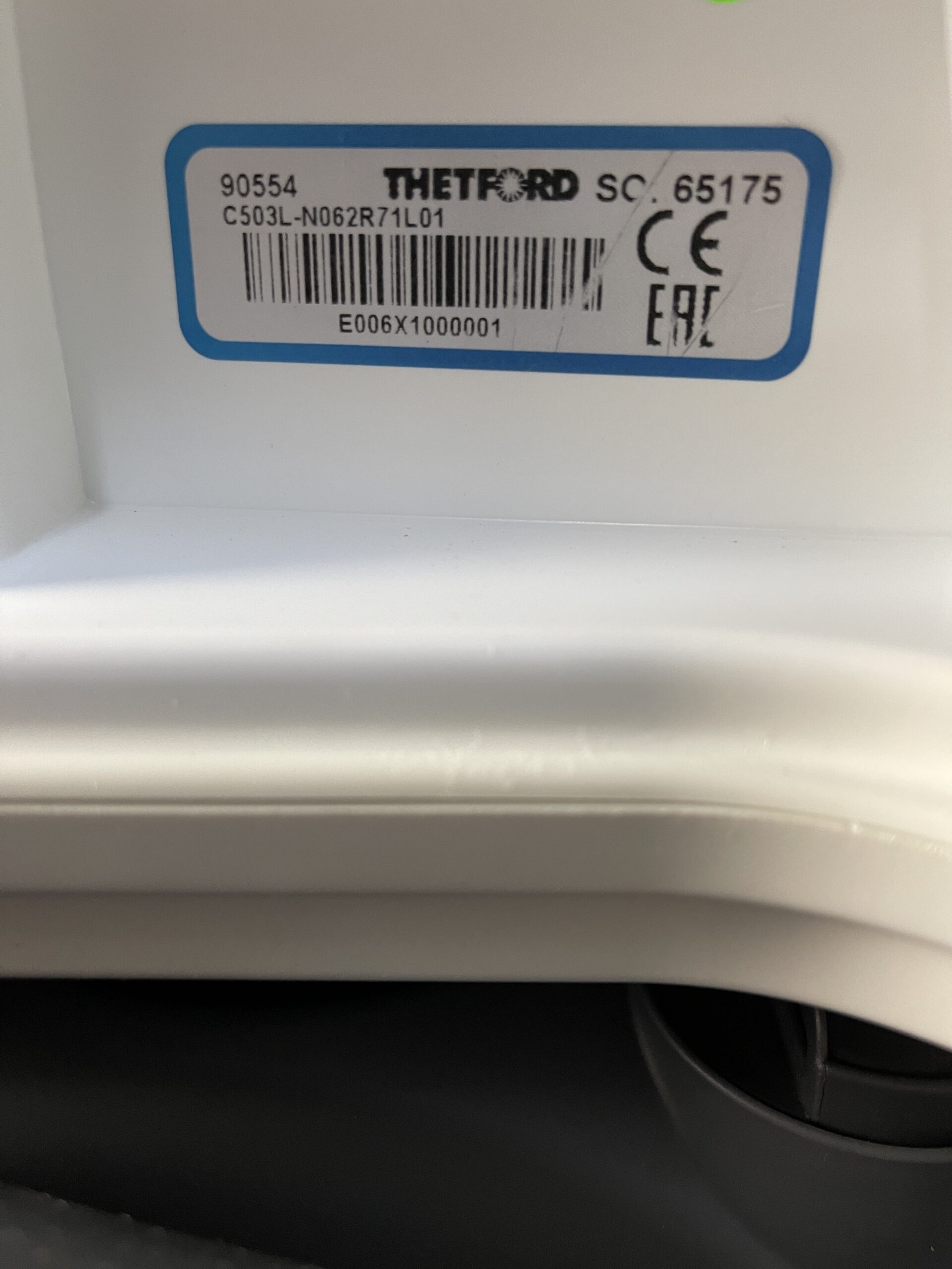 Thetford C503L Kunststoff Kassettentoilette