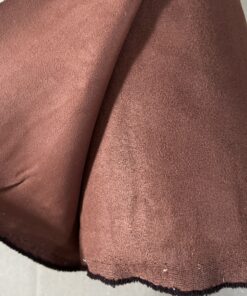 Meterware Tecon Microfaser Rostbraun Breite 140cm 10 Meter