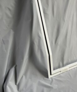 Klappenrahmen 850x1069mm - Winkel untere Kante 15° - weiß - Niesmann & Bischoff