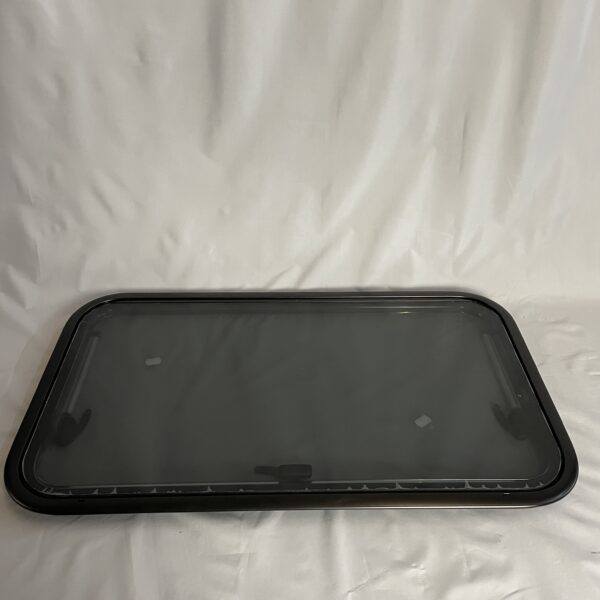 Dometic Ausstellfenster mit Rahmen, 800 x 450 mm, schwarz getönt