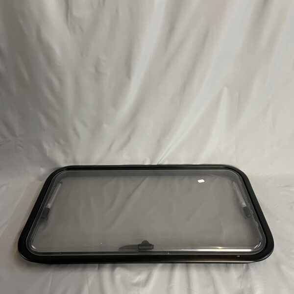 Ausstellfenster mit Rahmen von Dometic, 800 x 450 mm, schwarz