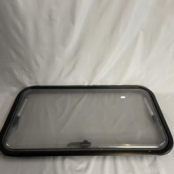 Ausstellfenster mit Rahmen von Dometic, 800 x 450 mm, schwarz