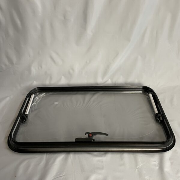 Ausstellfenster mit Rahmen von Dometic, 800 x 450 mm, schwarz